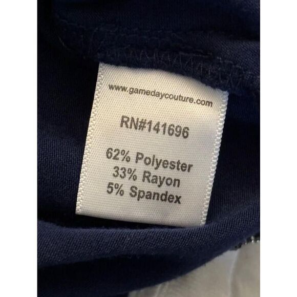 Gameday Couture Womens Size Large Auburn University Tigers Beaded High Neck Tee - Picture 11 of 12